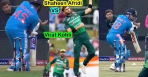 Shaheen Afridi vs Virat Kohli